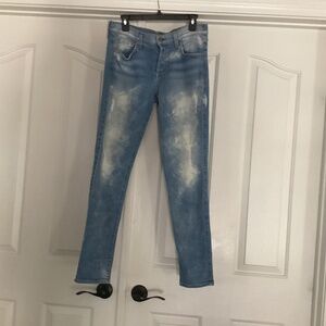 7 for all mankind Josefina Women Denim Jeans, Size 29, Color Blue
